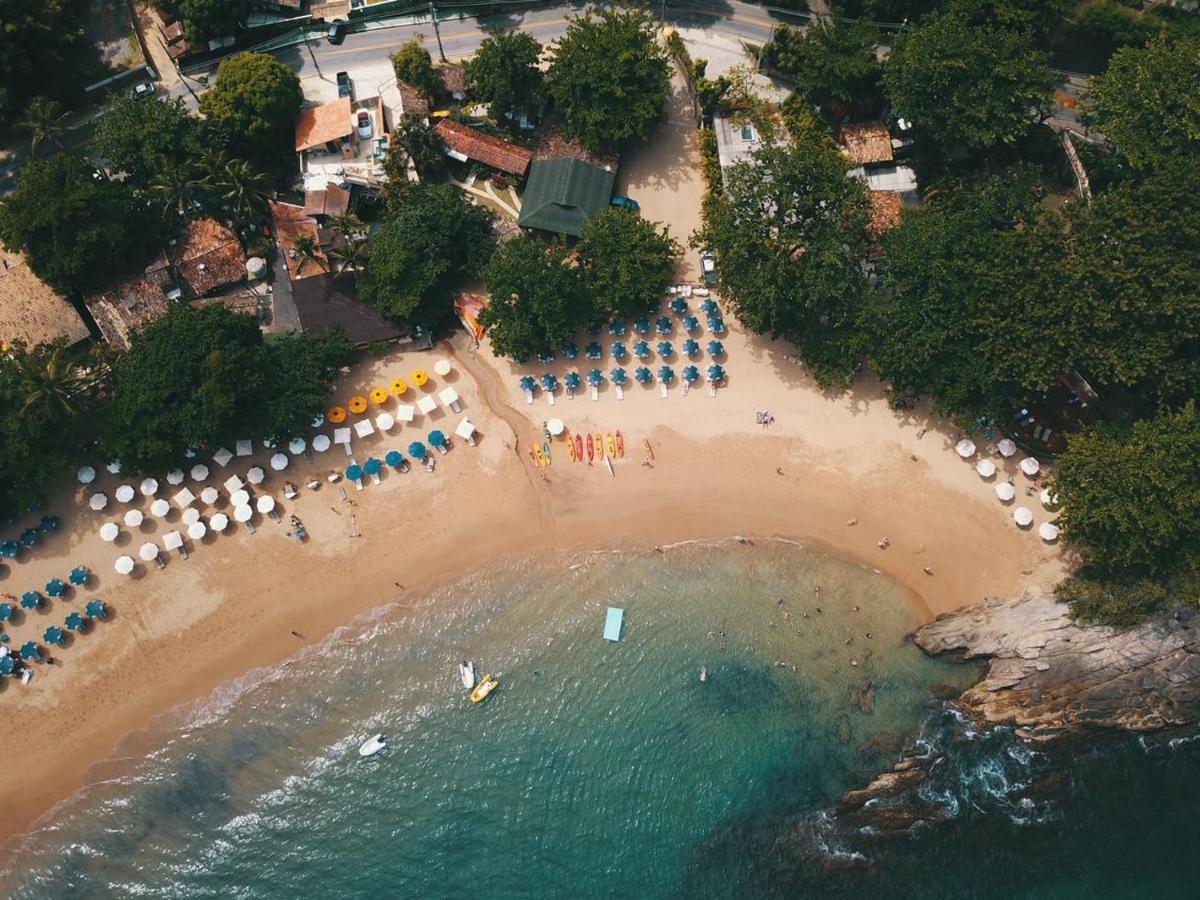 Bangalo Com Vista Para O Mar No Condominio Yacamim Ilhabela Praia Do Curral Ngoại thất bức ảnh