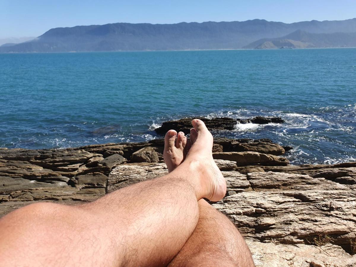 Bangalo Com Vista Para O Mar No Condominio Yacamim Ilhabela Praia Do Curral Ngoại thất bức ảnh