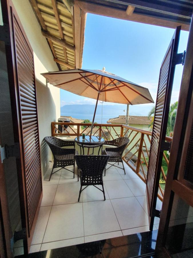 Bangalo Com Vista Para O Mar No Condominio Yacamim Ilhabela Praia Do Curral Ngoại thất bức ảnh