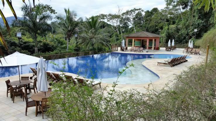 Bangalo Com Vista Para O Mar No Condominio Yacamim Ilhabela Praia Do Curral Ngoại thất bức ảnh