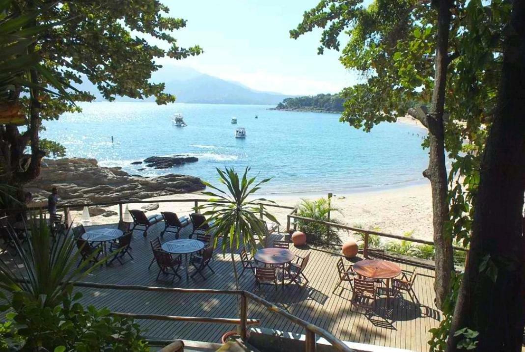 Bangalo Com Vista Para O Mar No Condominio Yacamim Ilhabela Praia Do Curral Ngoại thất bức ảnh